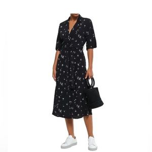 EQUIPMENT Femme Dandelion Anitone printed washed-crepe midi wrap dress